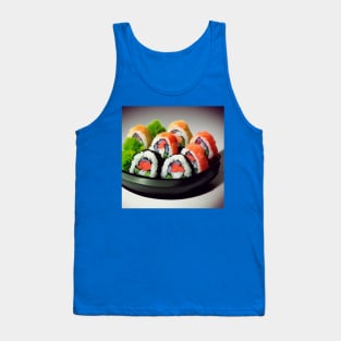 Kawaii Anime Sushi Tank Top